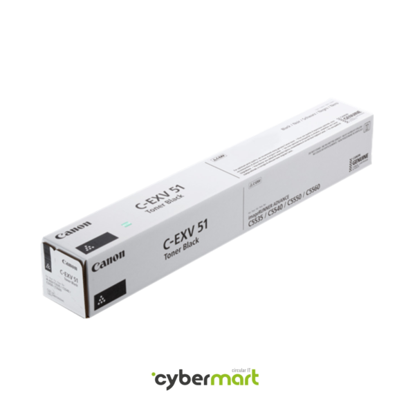 CANON - C-EXV51BK ORIGINAL TONER BLACK imageRUNNER ADVANCE - 0484C002