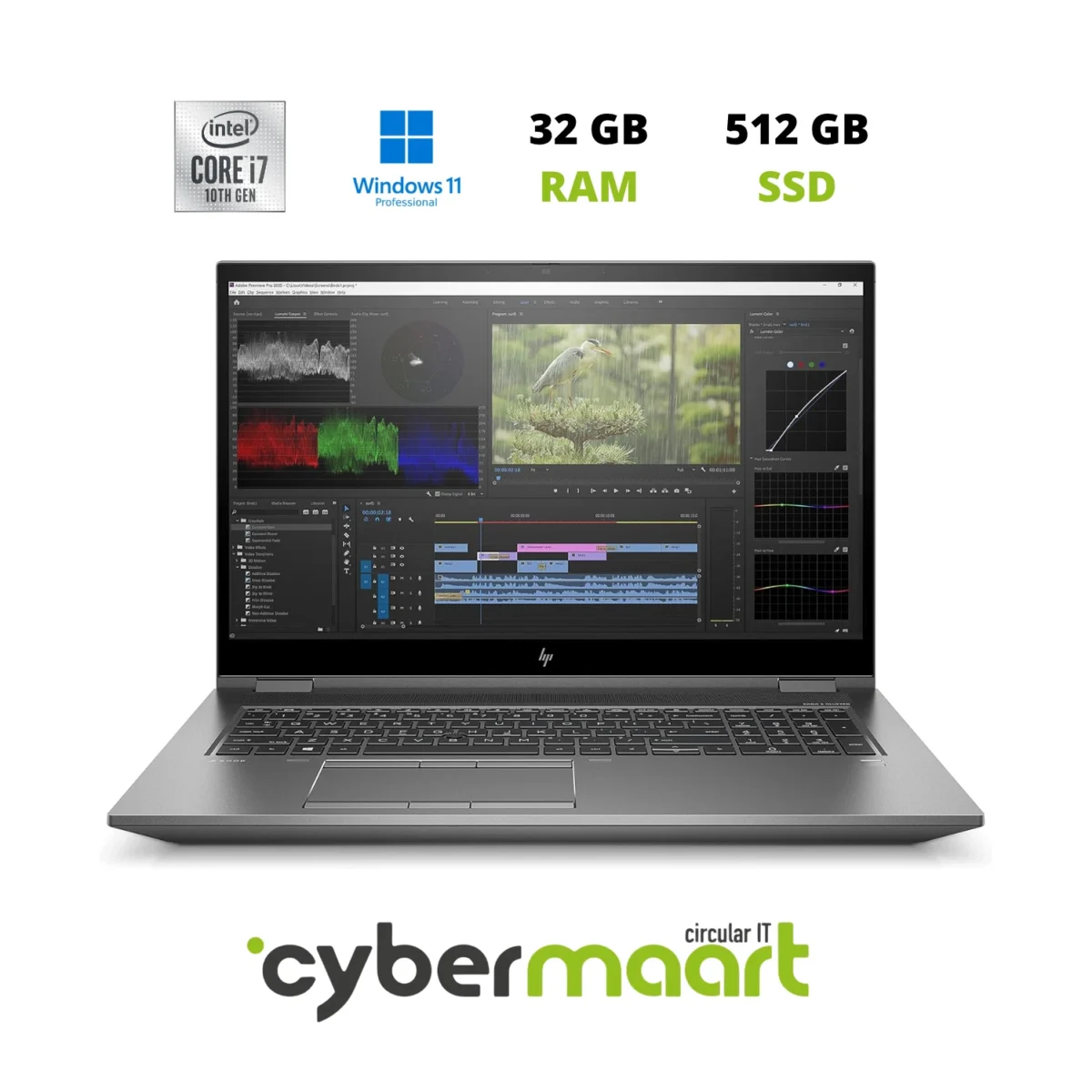 hp zbook fury g7 17" mobile workstation
