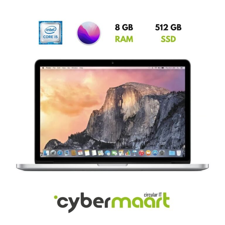 apple macbook pro 13 2015 i5 8gb ram 512ssd