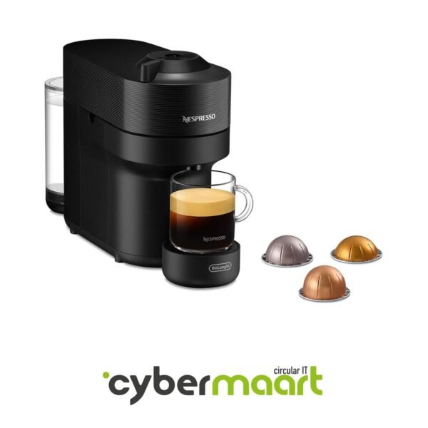 DE'LONGHI Vertuo Pop ENV90.B MACCHINA CAFFÈ CAPSULE, Nero