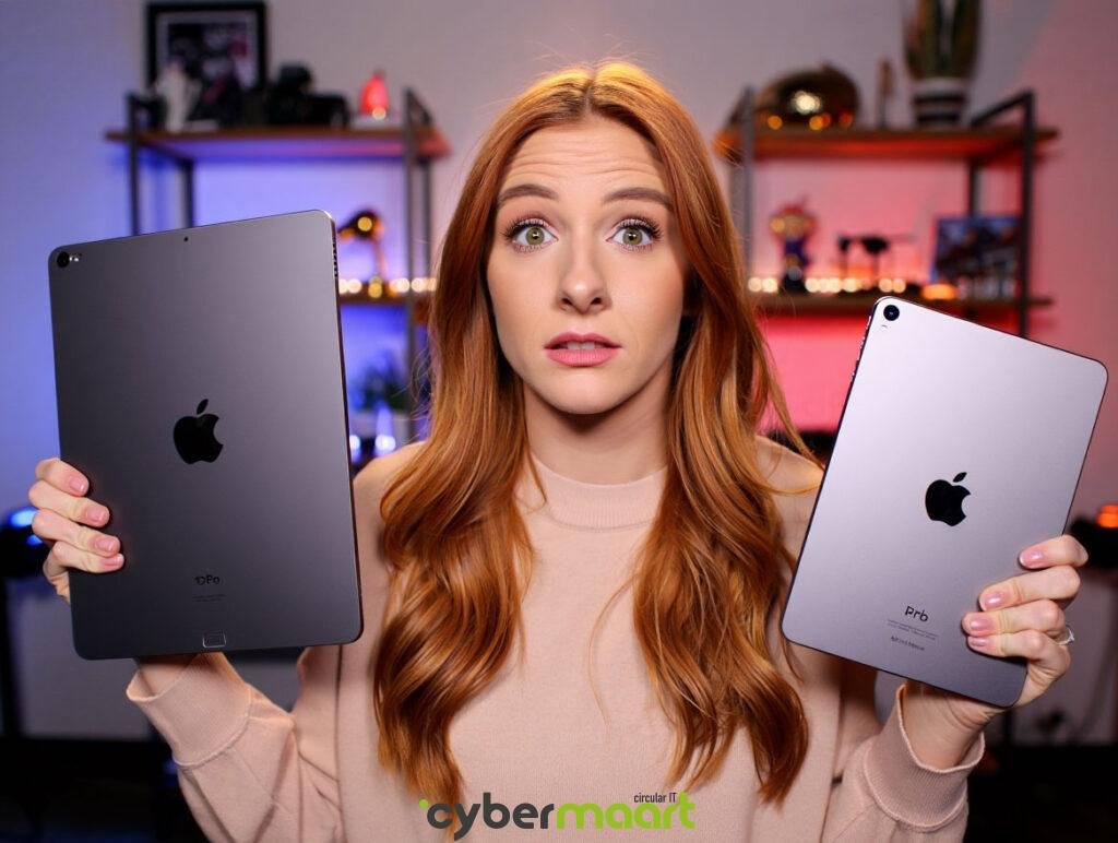 ragazza che mostra quali ipad comprare